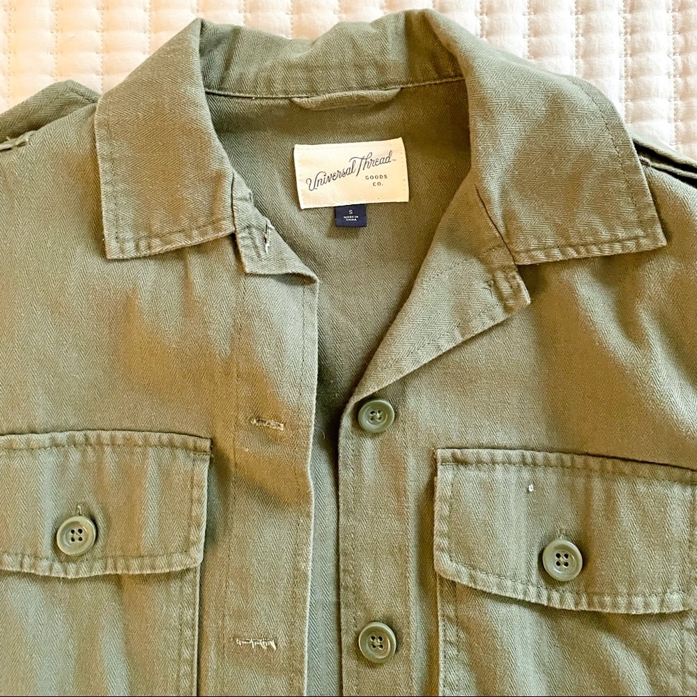 Universal Thread Army Green Jacket